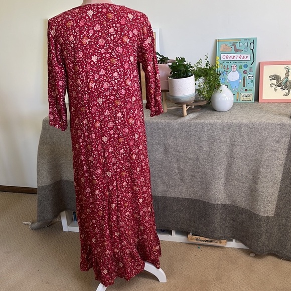 April Cornell maxi dress Sz XS but roomy - Picture 3 of 6